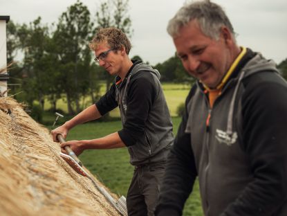 Van den Berg Rietdekkers werkt met betrouwbare professionals